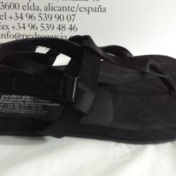Pedro Garcia Tracy Satin Molded Thong Sandal 7.5 - Picture 8 of 8